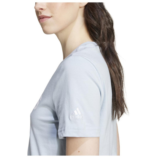 Adidas Γυναικεία κοντομάνικη μπλούζα Loungewear Essentials Slim Logo Tee